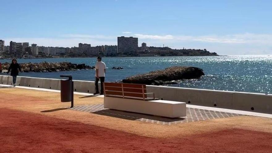 Nuevo paseo en la playa de la Albufereta / INFORMACIÓN