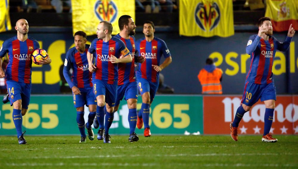 Futbol.Primera Divisió.Vila-real CF-FC Barcelona