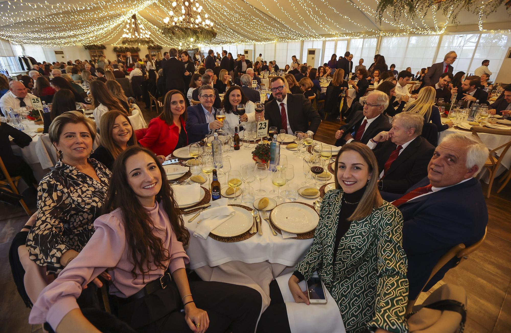 Comida de hermandad del Colegio de Abogados con motivo de la fiesta de la Inmaculada