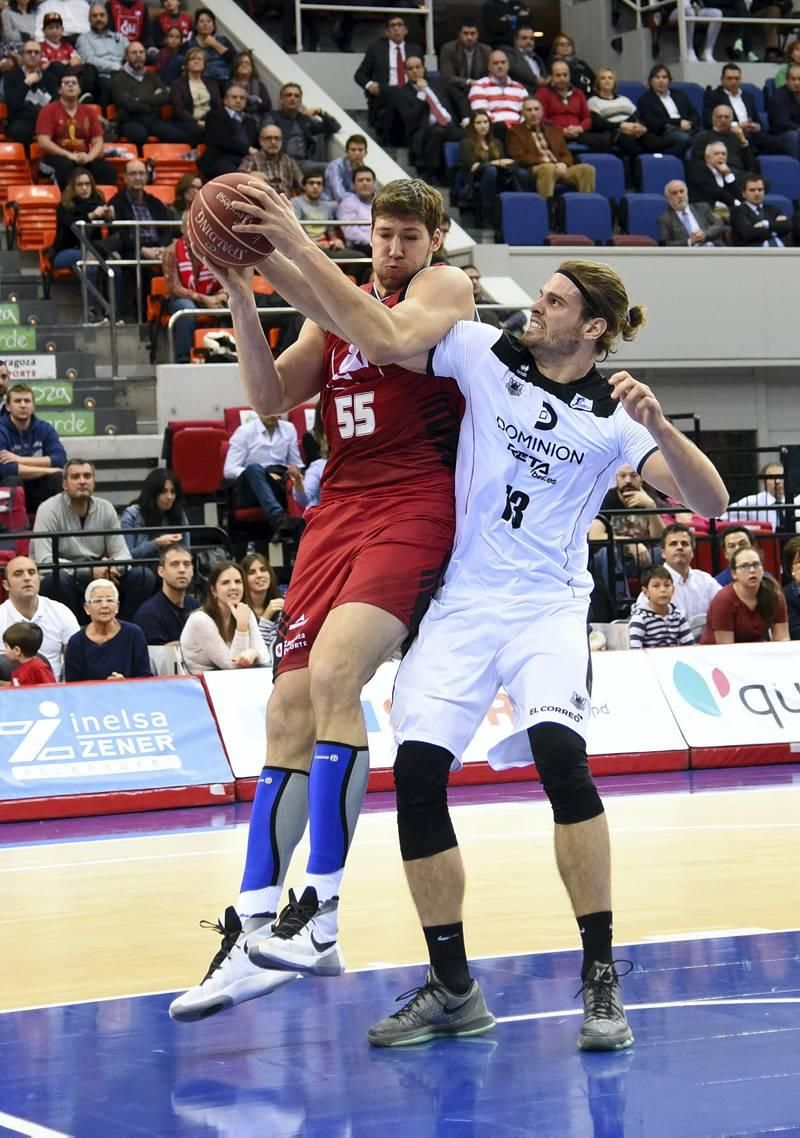 Las mejores imágenes del CAI Zaragoza - Bilbao Basket