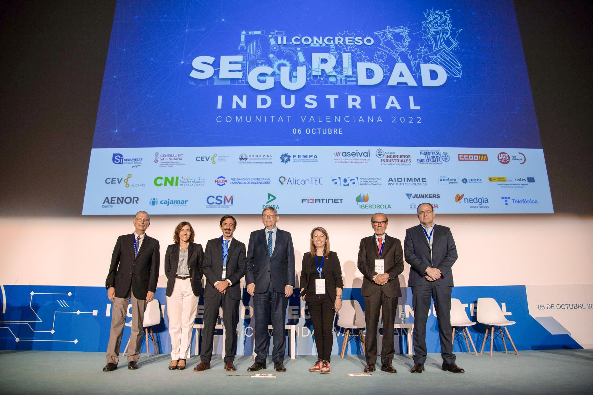 II CONGRESO DE SEGURIDAD INDUSTRIAL DE LA COMUNIDAD VALENCIANA, CELEBRADO EL 6 DE OCTUBRE EN ALICANTE