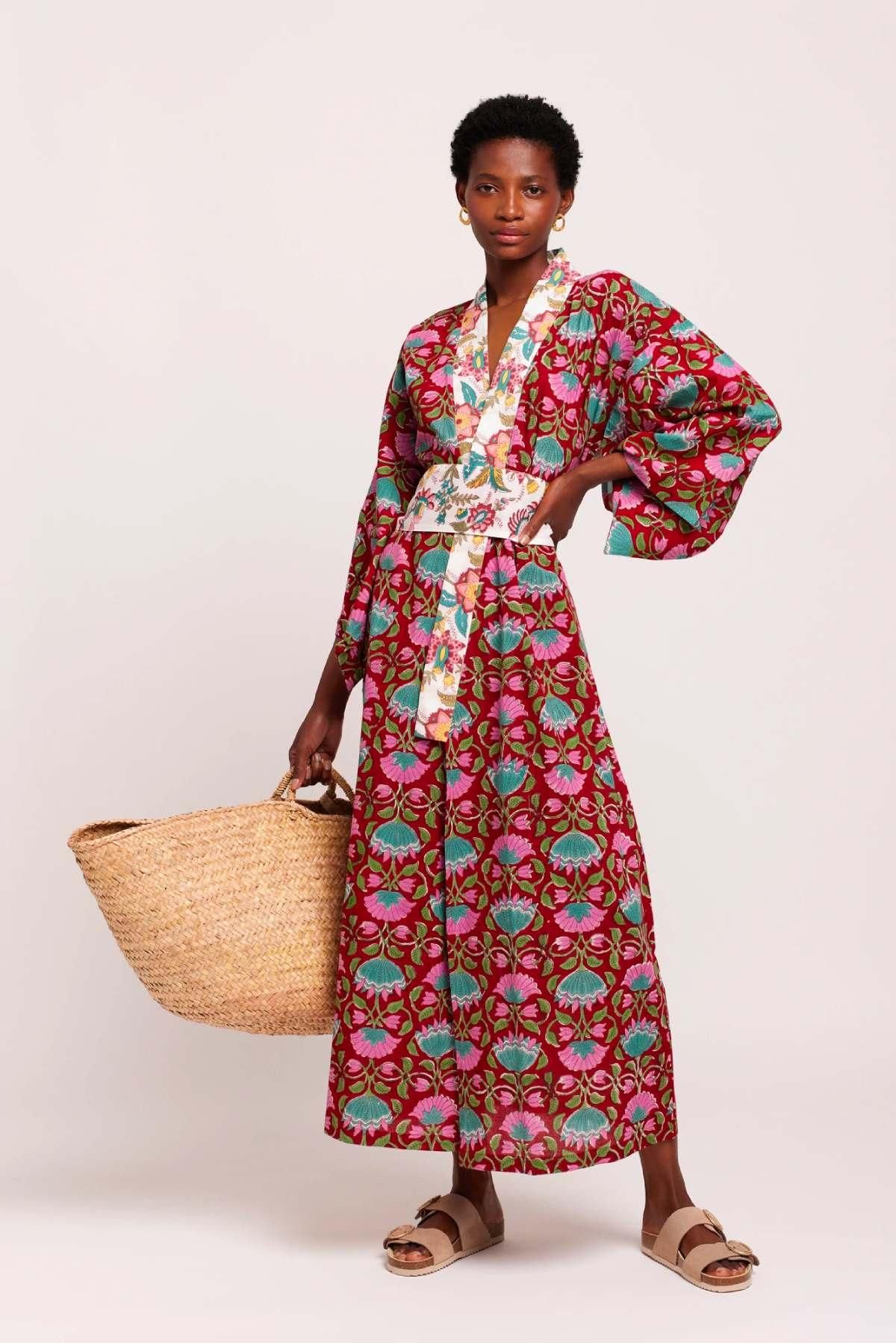 Kimono estampado de Kleed