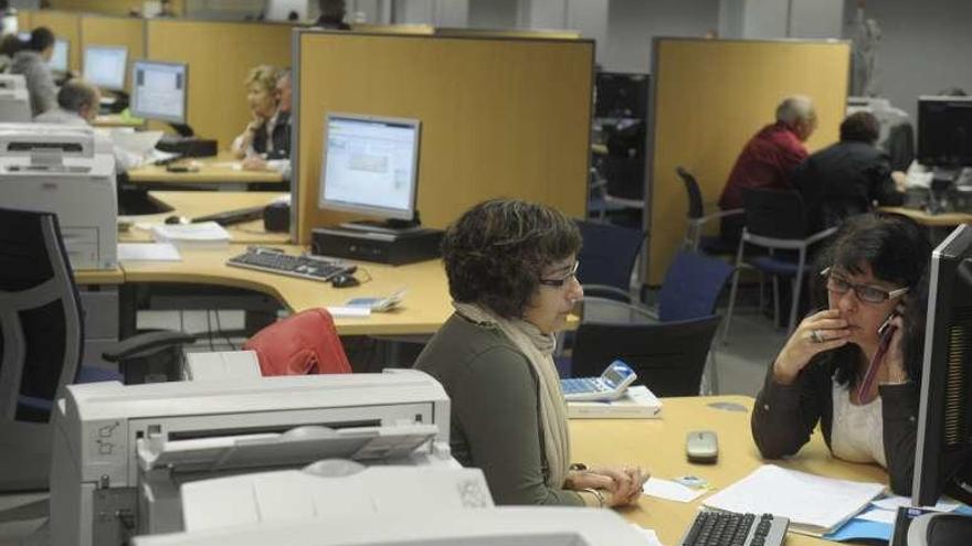 Oficinas de la Agencia Tributaria en A Coruña.