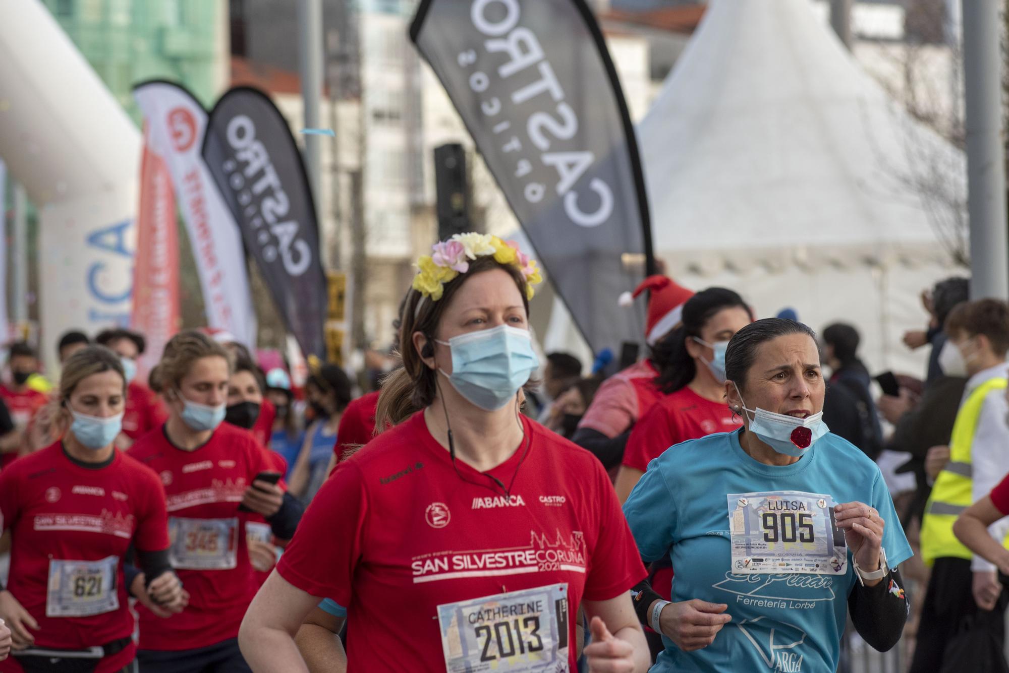 La San Silvestre regresa a las calles de A Coruña para cerrar el 2021