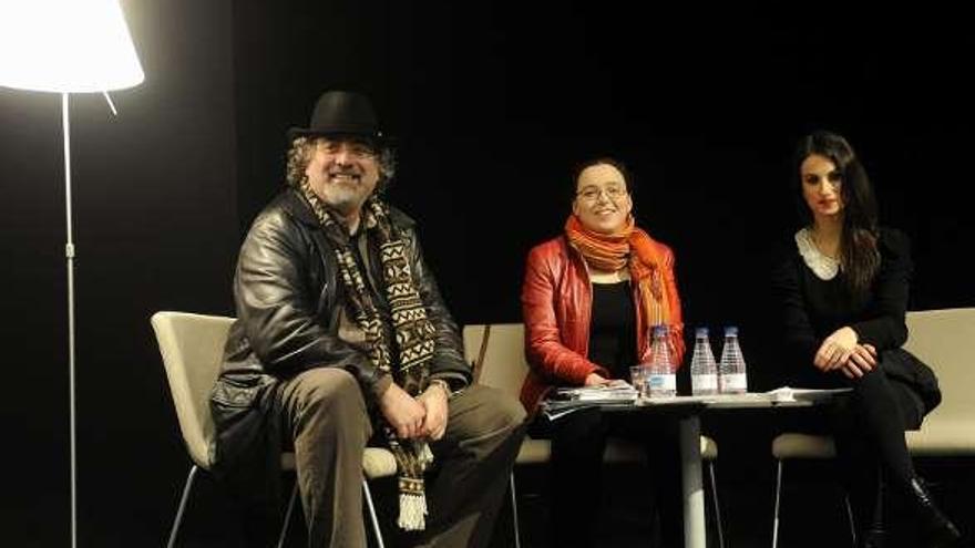 Uno de los momentos del ciclo celebrado ayer. / juan varela