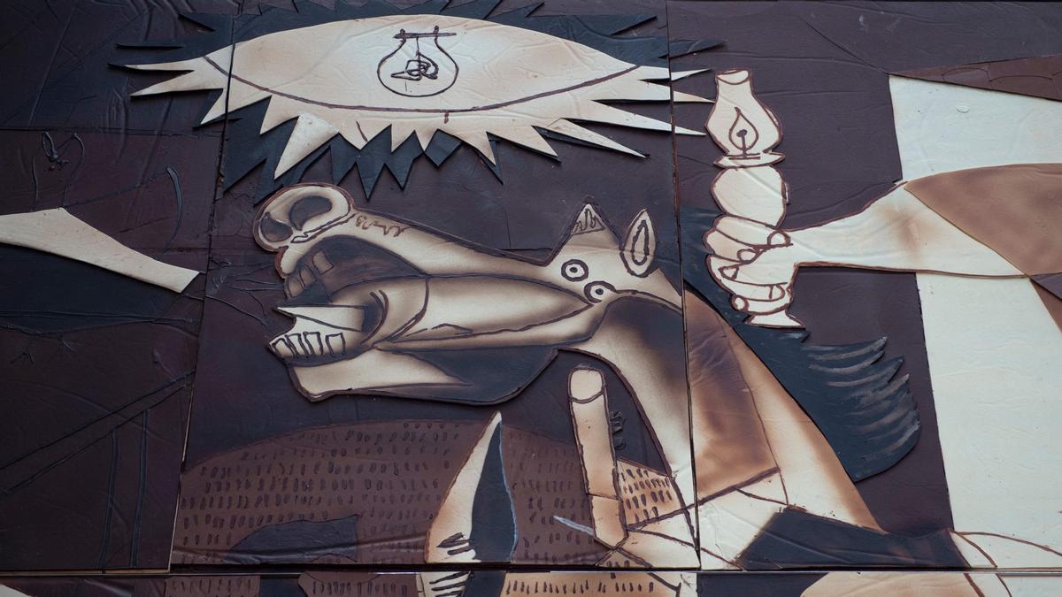 El ‘Guernica’ de Picasso, en xocolata