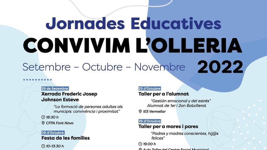 Cartel de las jornadas Convivim de l&#039;Olleria.