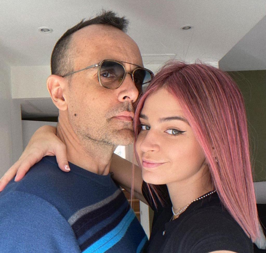 Laura Escanes y Risto Mejide en una foto de Instagram