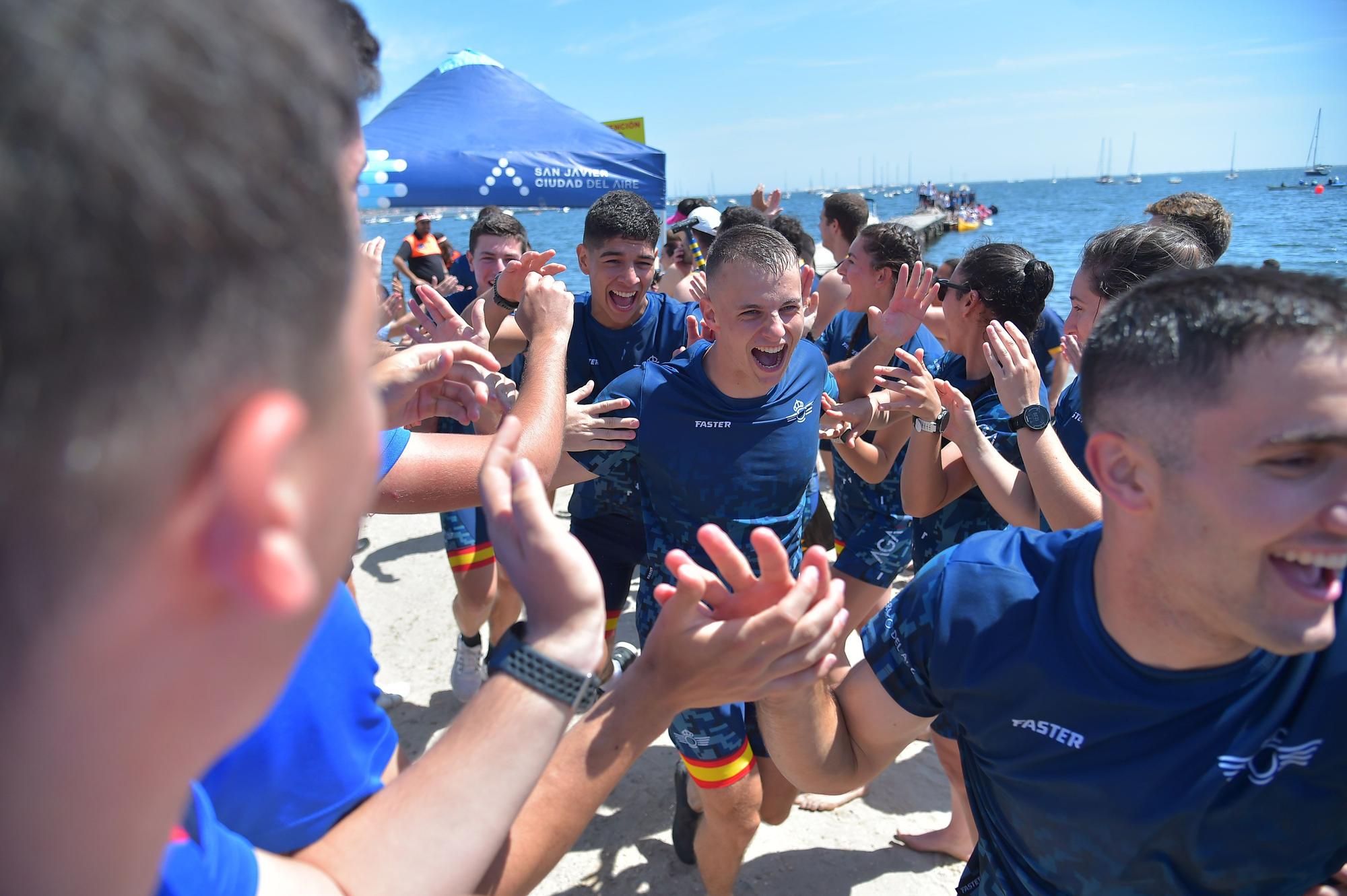 Así ha sido el campeonato de piragüismo Interuniversidad Playa Barnuevo en San Pedro