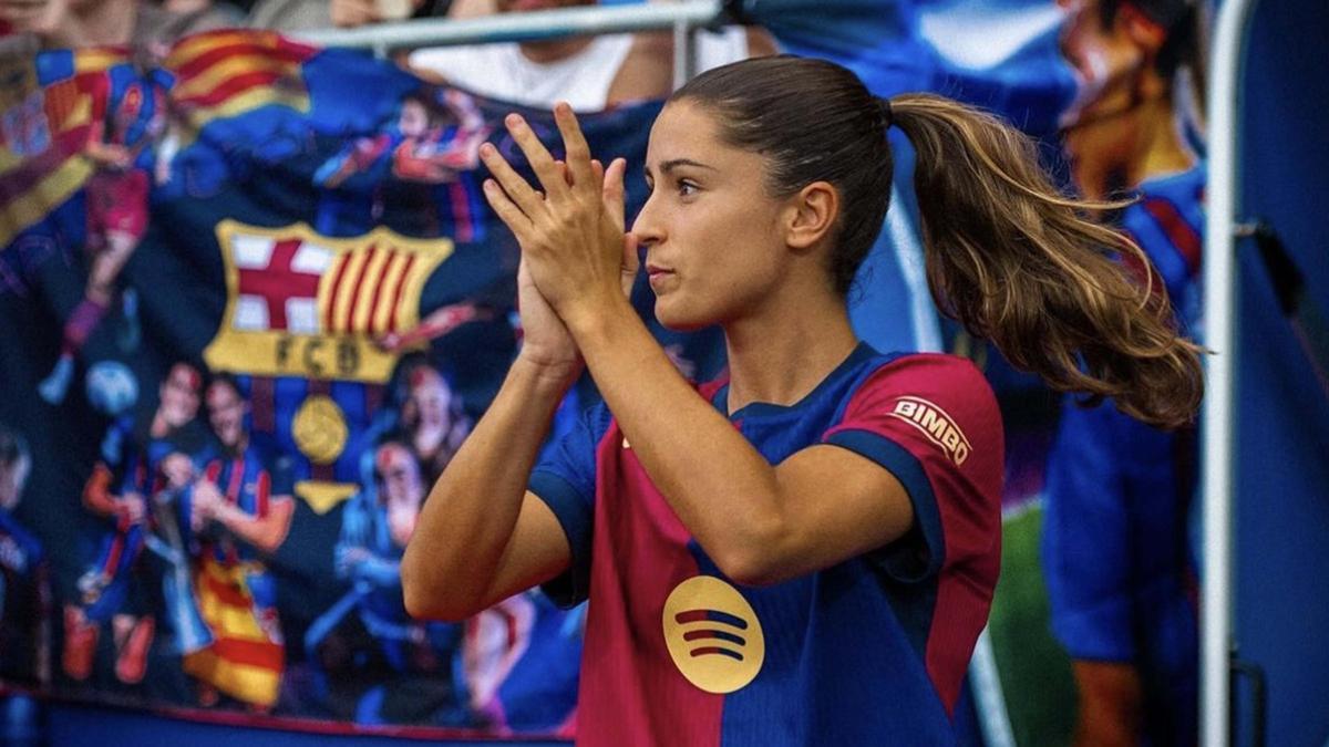 Jana Fernàndez en el Gamper