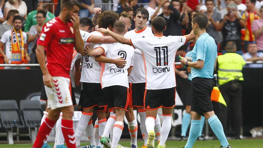 El Mestalla ganó 2-1 al Murcia en la ida.