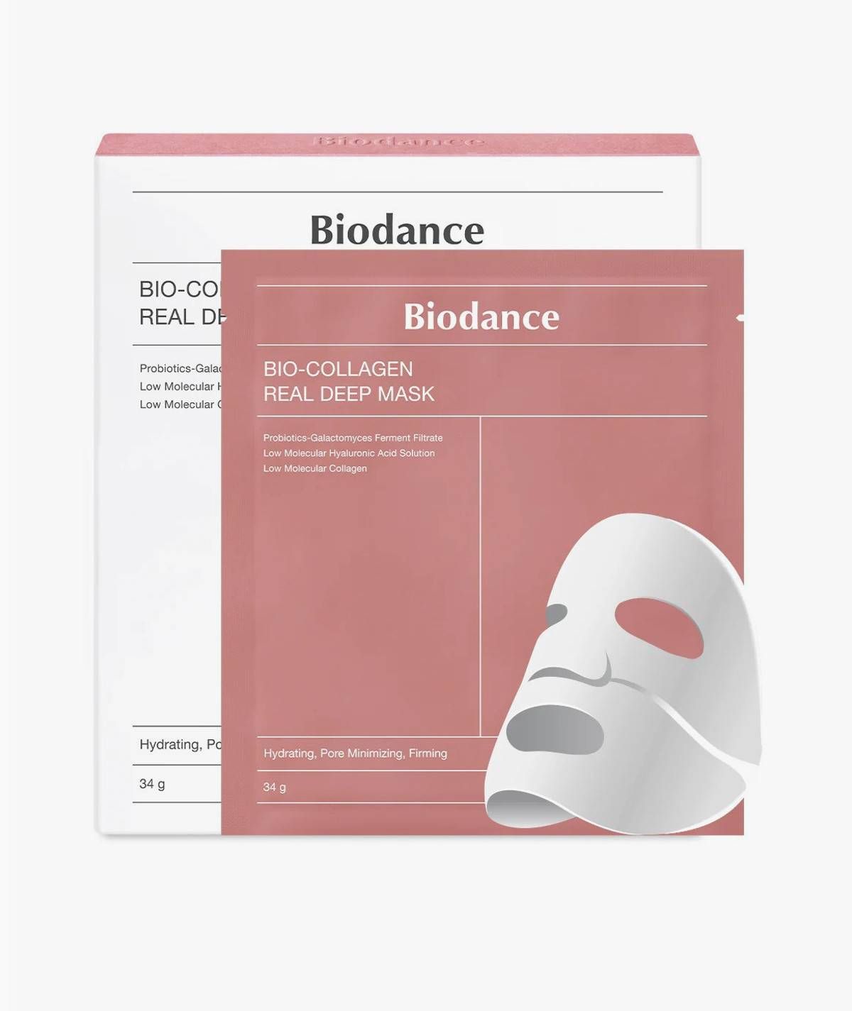 Set de Mascarillas Faciales Bio Collagen de Biodance