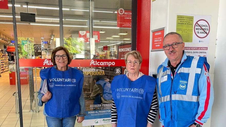 El Banco de Alimentos movilizará a más de medio centenar de voluntarios en Pontevedra para la Recogida Primavera