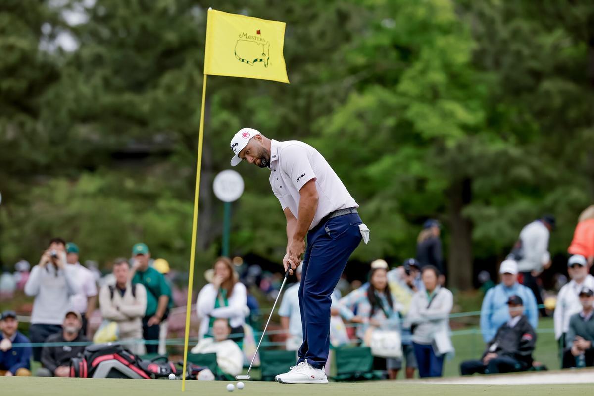 Jon Rahm, listo para el Masters de golf