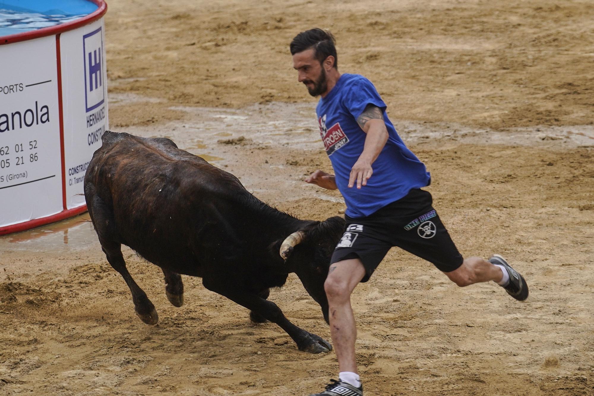 Les imatge del correbou de Vidreres