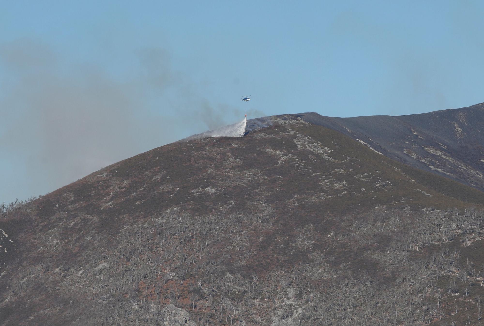 EN IMÁGENES: Así ha sido la extinción del incendio de Muniellos