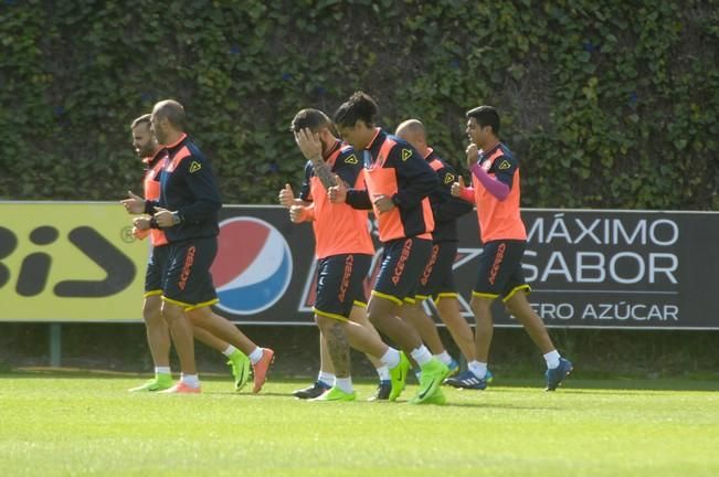 ENTRENAMIENTO DE LA UD LAS PALMAS EN BARRANCO ...