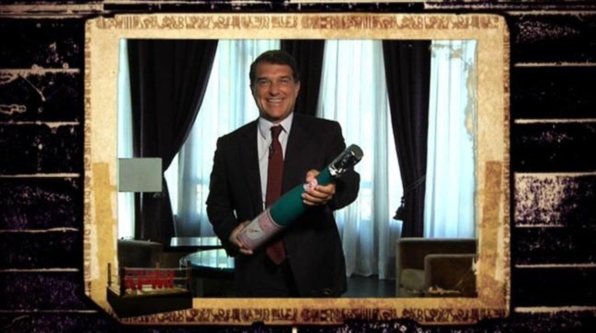 Joan Laporta, en el programa ’APM?’. Joan Laporta, en el programa ’APM?’.