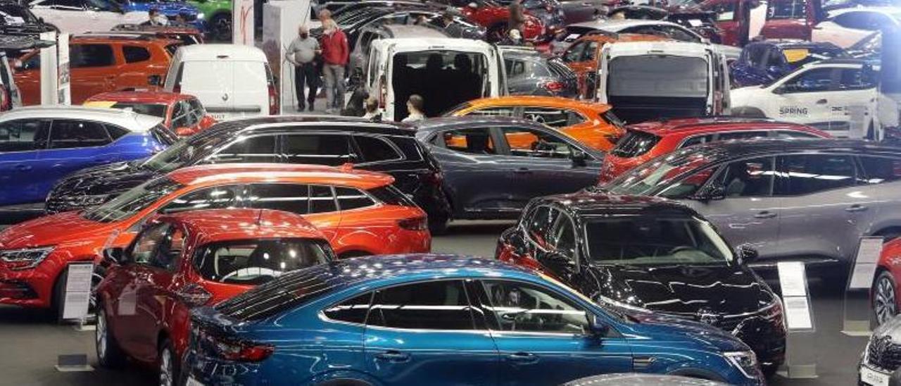 Foto de archivo del Salón del Automóvil celebrado en 2022 en el Ifevi en Vigo.