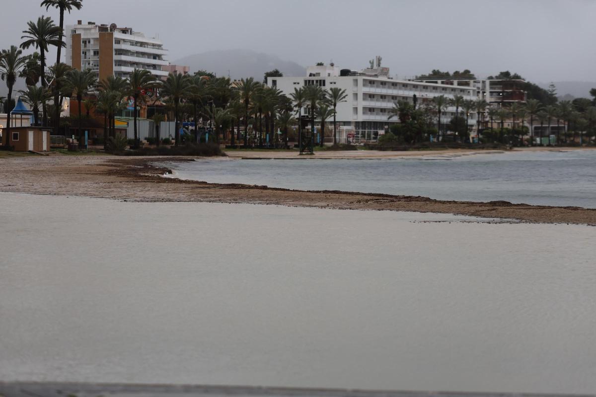 El temporal en Sant Antoni