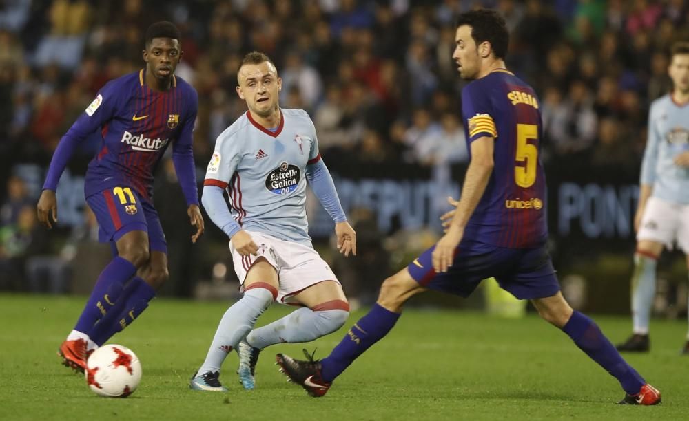 Las mejores imágenes del partido disputado hoy en Balaídos entre el Celta y el Barça