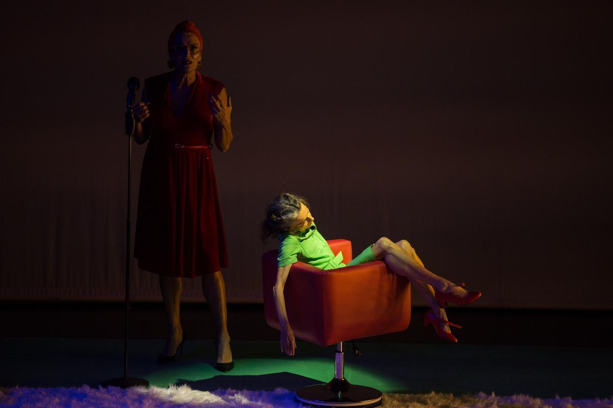 'El diablo en la playa', en el Teatro de la Abadía.