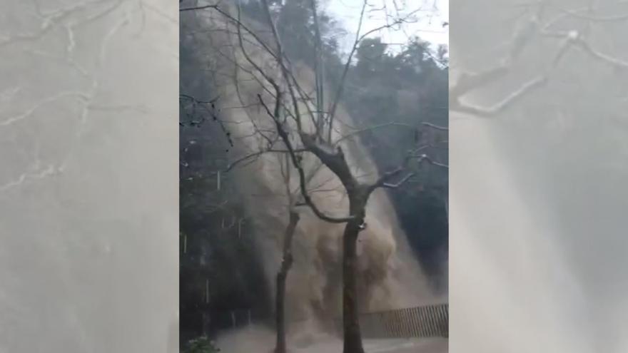 VÍDEO | El Salt de la Caula, aquest dilluns 15 de desembre