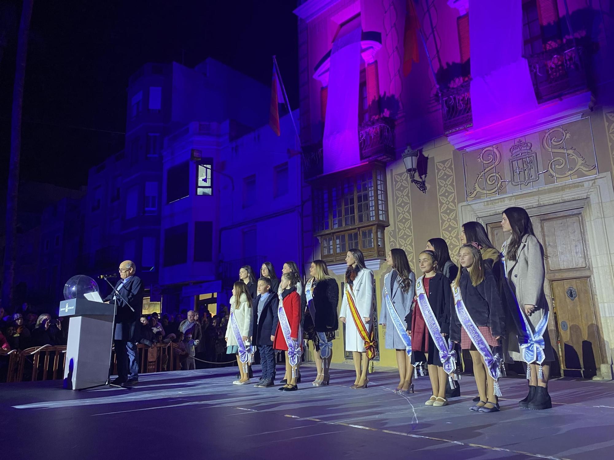 Las fotos del encendido de las luces de Navidad en Benicarló