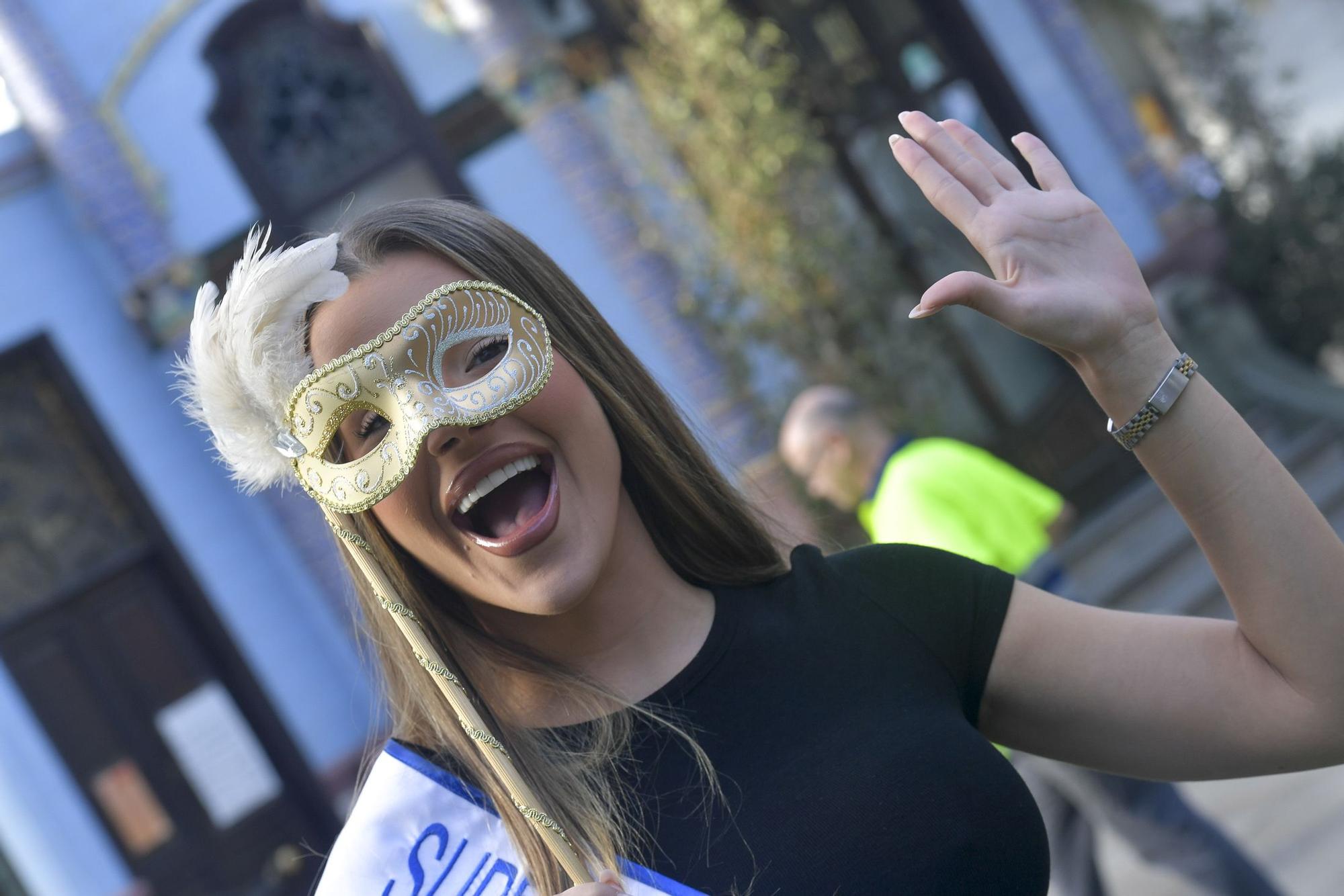 Leysi Uz, candidata a Reina del Carnaval de Las Palmas de Gran Canaria 2024