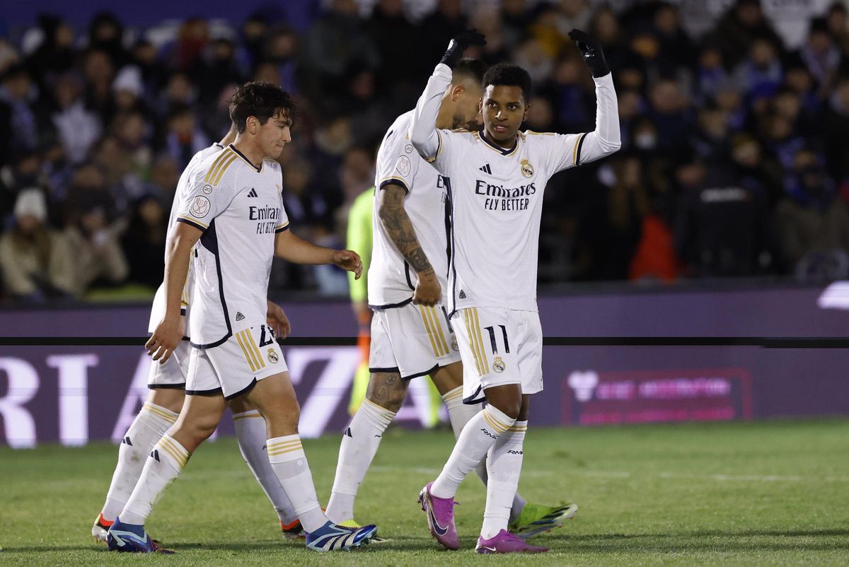 Arandina Real Madrid El gol de Rodrygo Arandina Real Madrid El gol de Rodrygo
