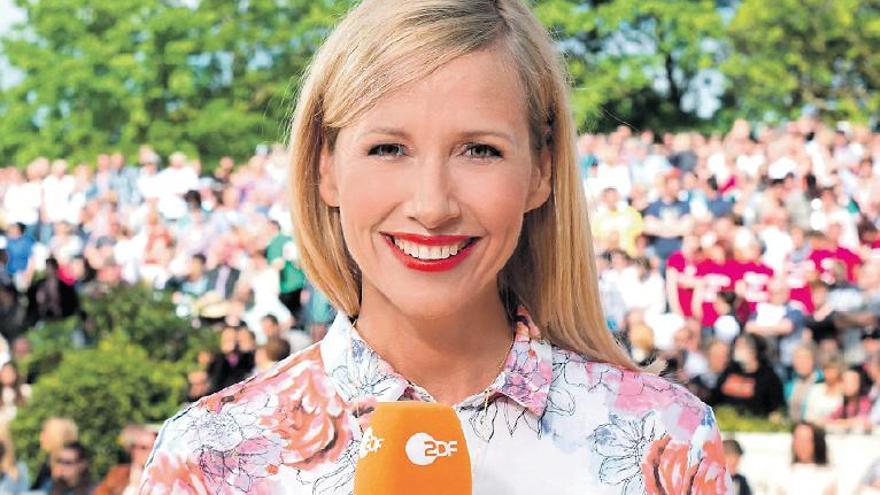 Andrea Kiewel moderiert den Fernsehgarten seit 17 Jahren.