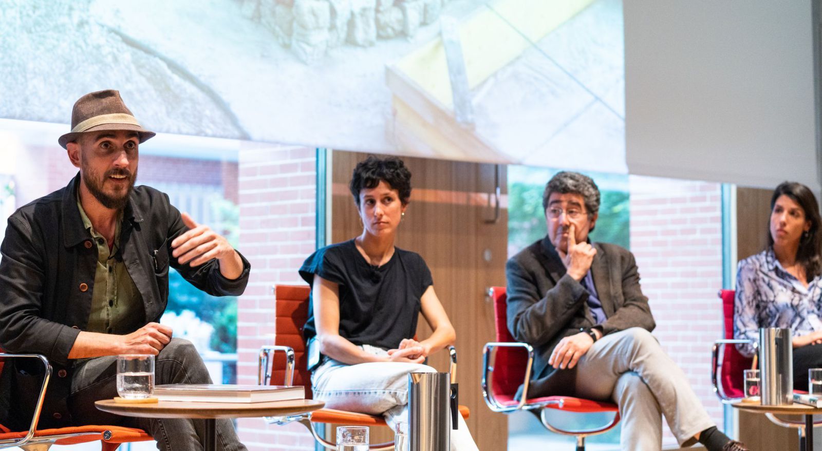 Carles Oliver, Sara Ferran Ballús, Albert Cuchí y Marta Palacín.