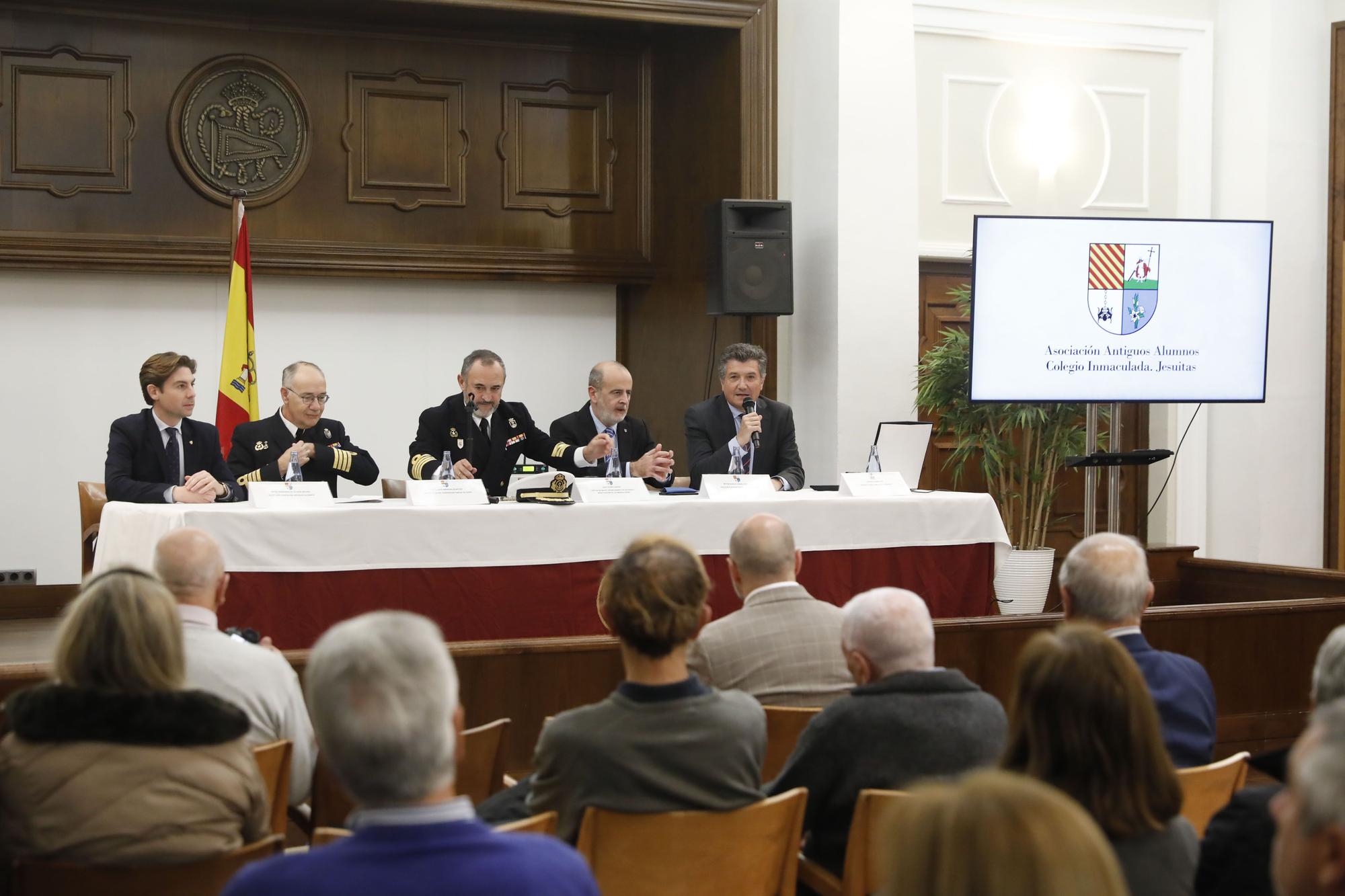 En imágenes: Gijón acoge la conferencia “1522, Elcano: Inicio de la Globalización Hispánica”,