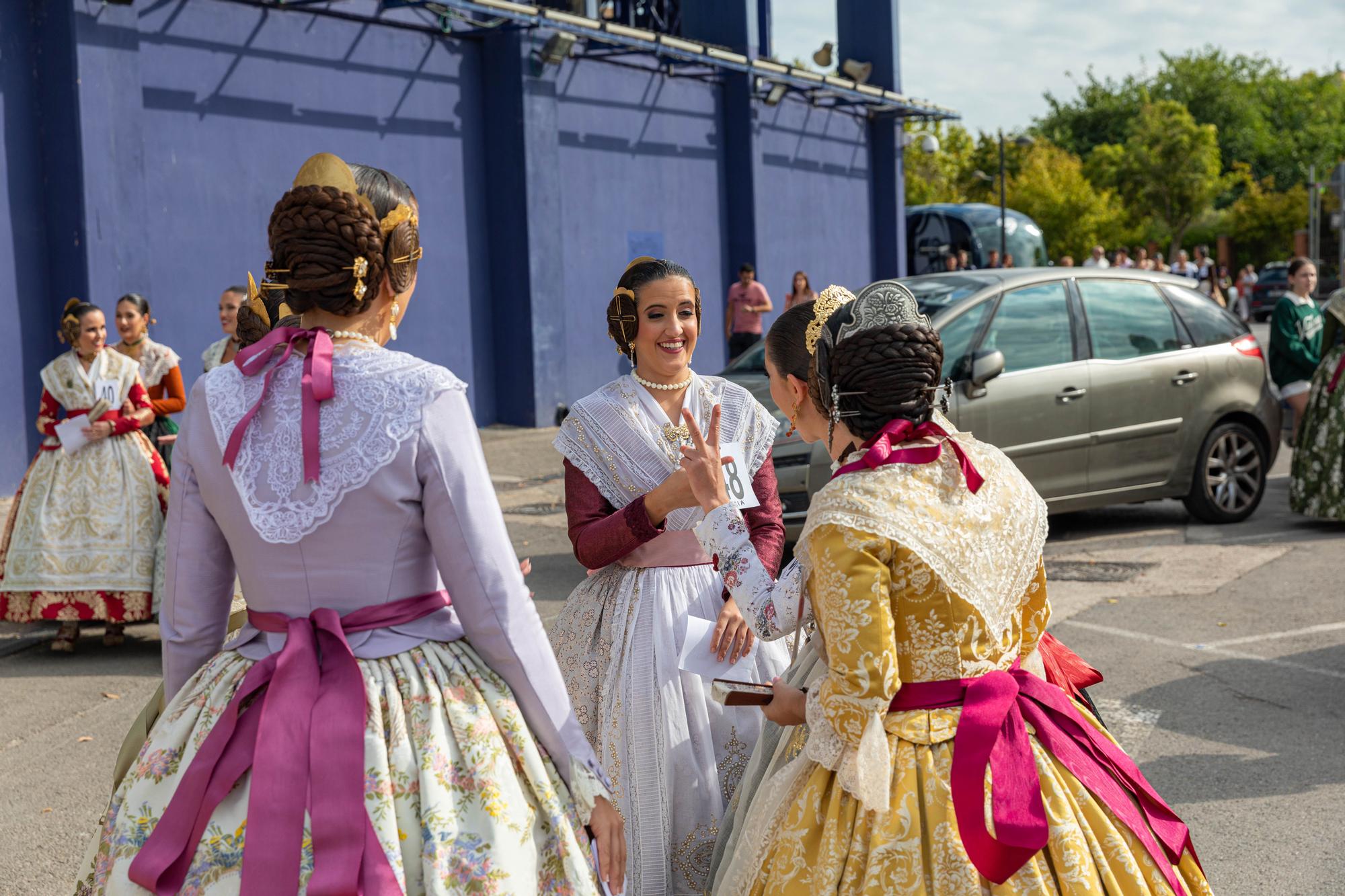 Visita de las candidatas al Ciutat de València