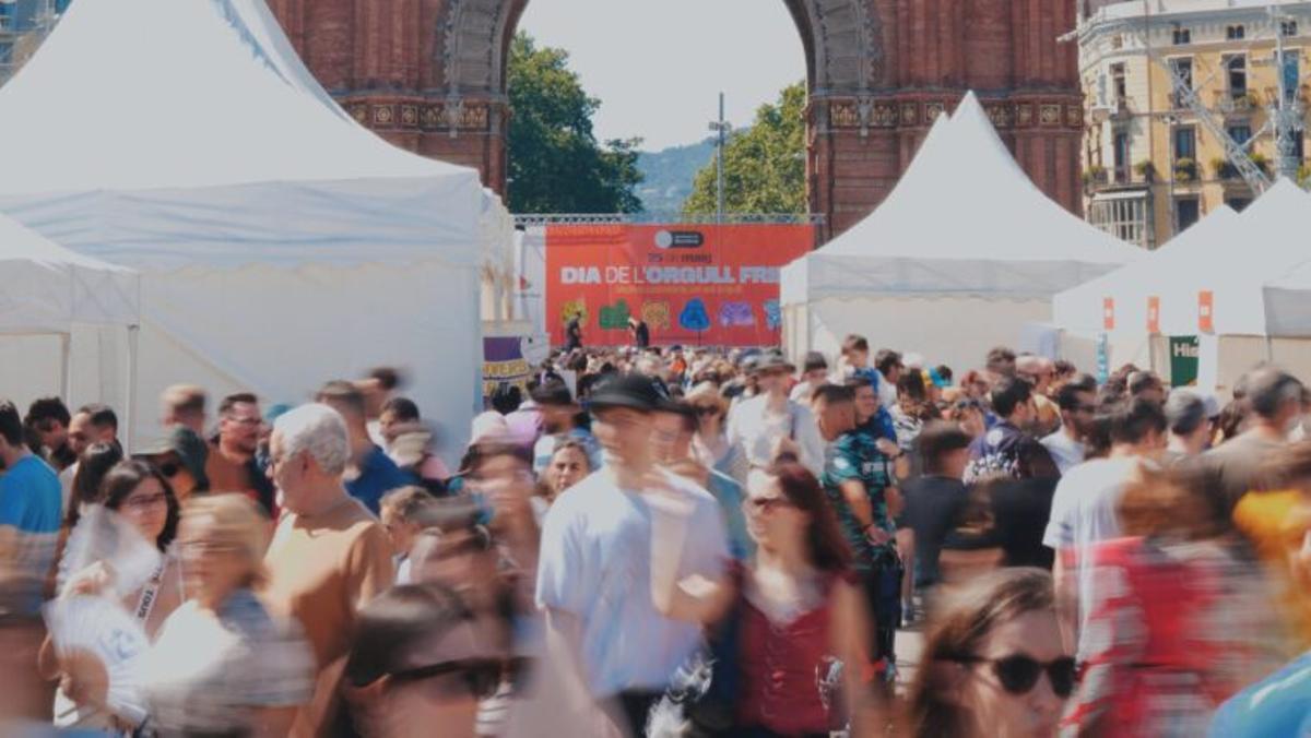 Anterior edición del festival del Orgull Friki en Arc de Triomf.