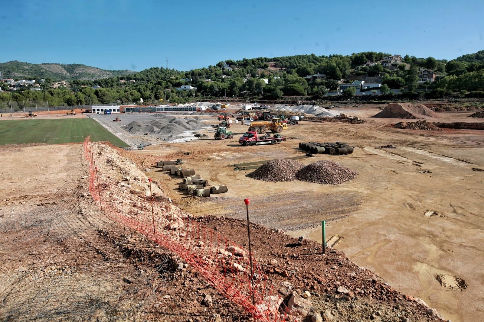 Galería | Así esta la ciudad deportiva del Castellón de la Coma a cuatro días de su estreno