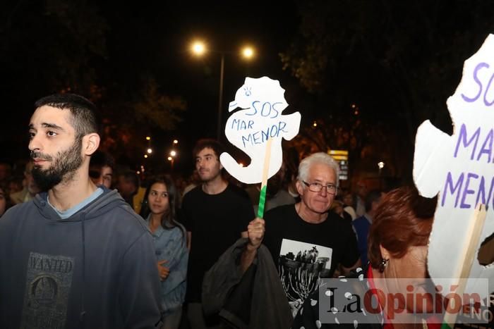 Manifestación en Cartagena por el Mar Menor