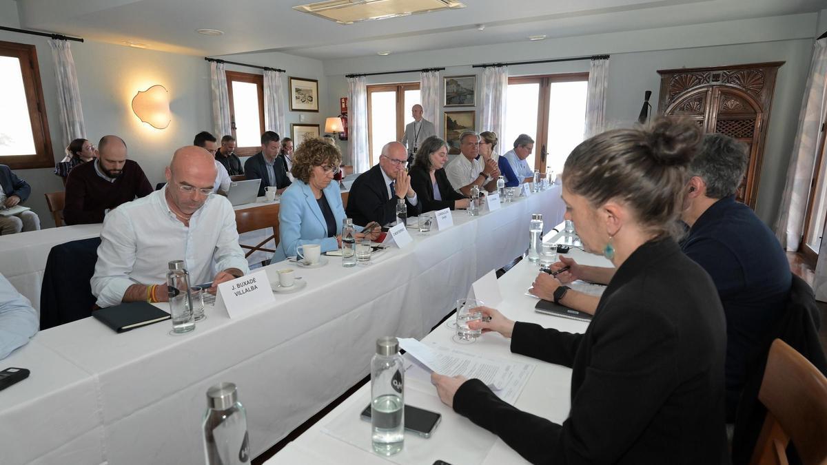 Reunión de la LIBE con el Frontex en El Hierro.