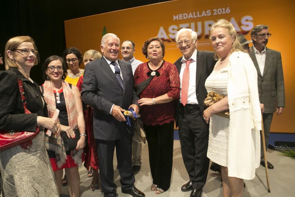 Entrega de las medallas de Asturias