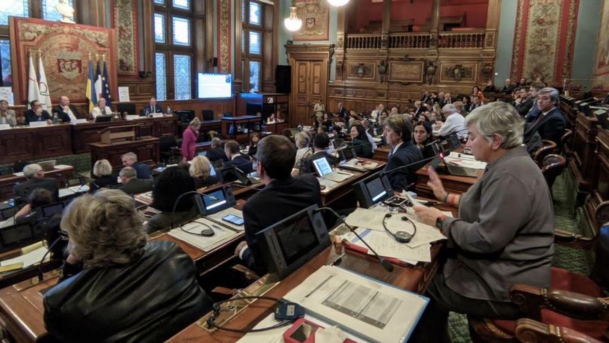 La Alcaldesa pide un pacto político en Europa contra los discursos de odio