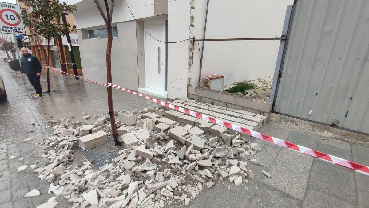 El paso de la borrasca Kritin por la provincia de Córdoba deja numerosas incidencias.