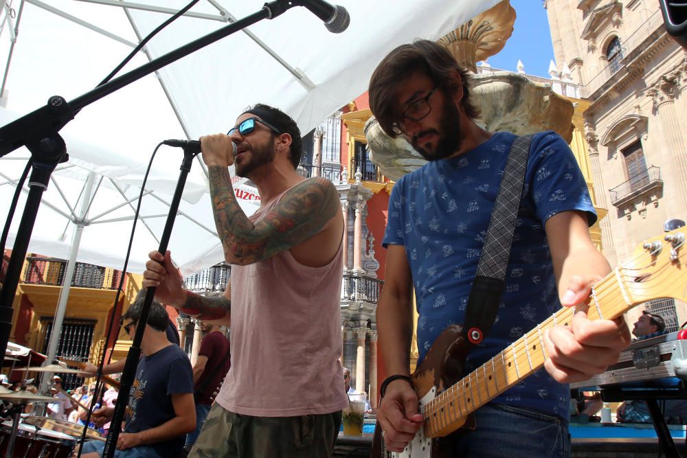 La música en directo inunda el Centro