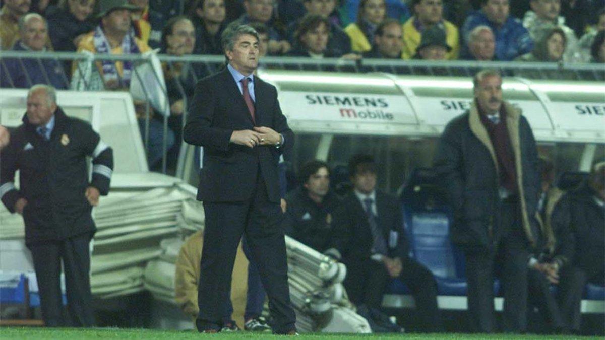 Radomir Antic vivió todos los clásicos en el Bernabéu