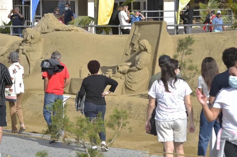 Navidad en la playa de Las Canteras