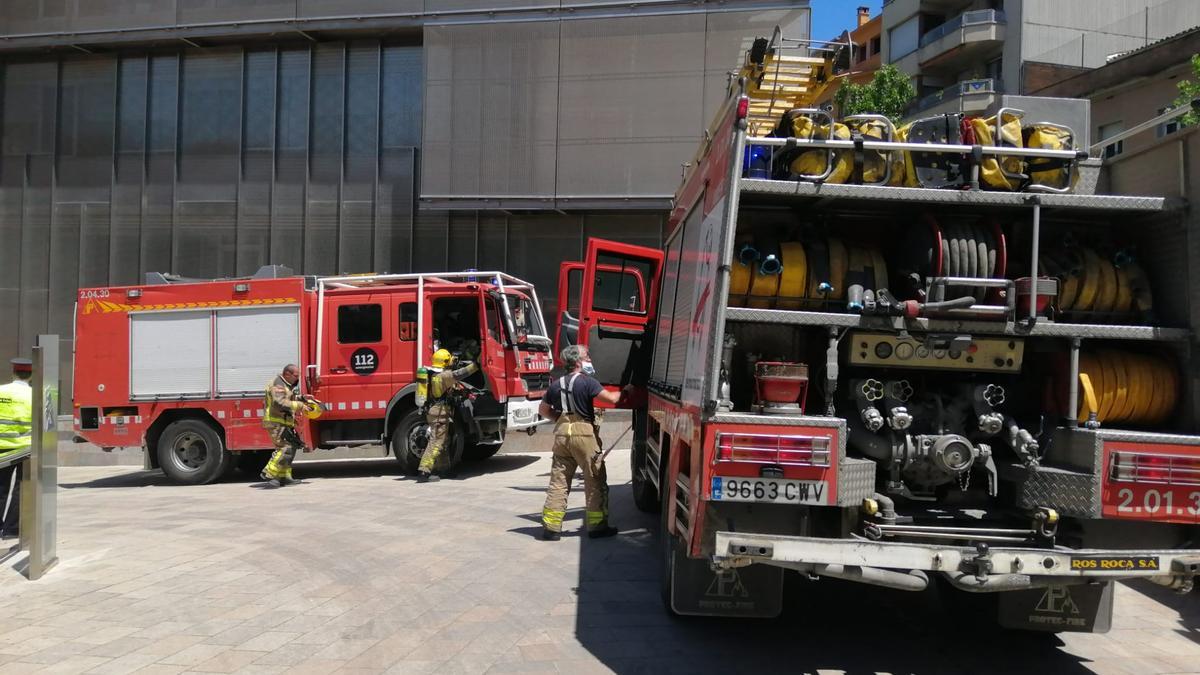 Evacuen els treballadors de la seu de Generalitat de Girona per una alarma d'incendi