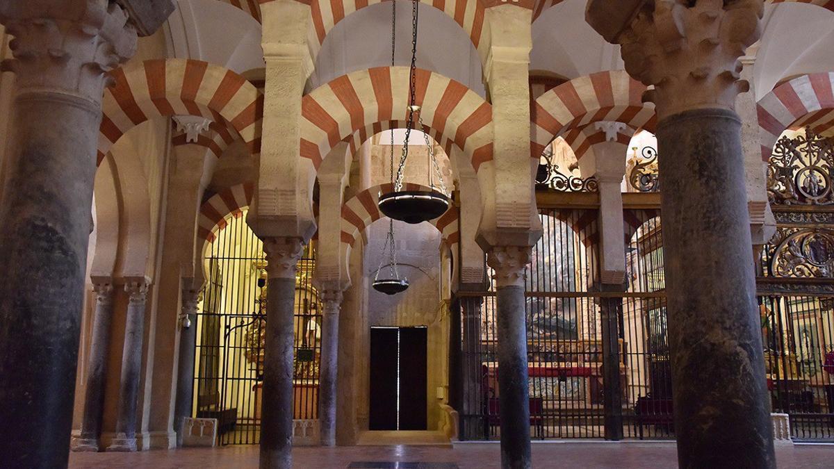 Patio de columnas de la Mezquita-Catedral.