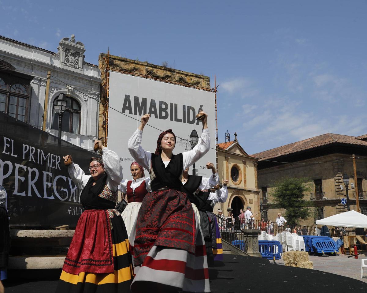 Exhibición de baile tradicional.