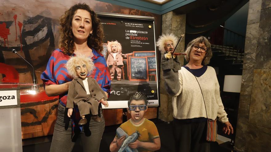 Einstein revive en el Teatro del Mercado gracias a la magia de los títeres