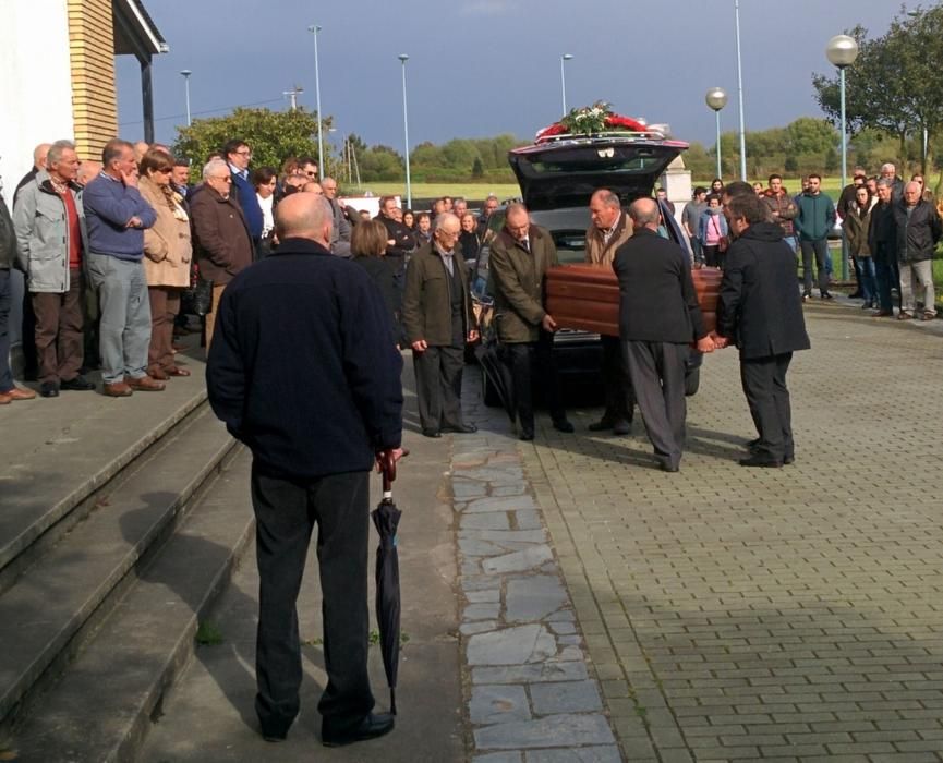 Funeral por Alfredo Izquierdo Cuesta, motorista fallecido en Villayón