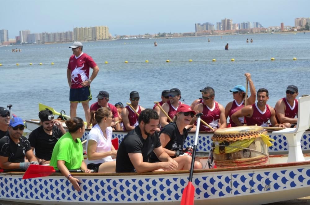 Liga Autonómica de Piragüismo en Playa Paraíso